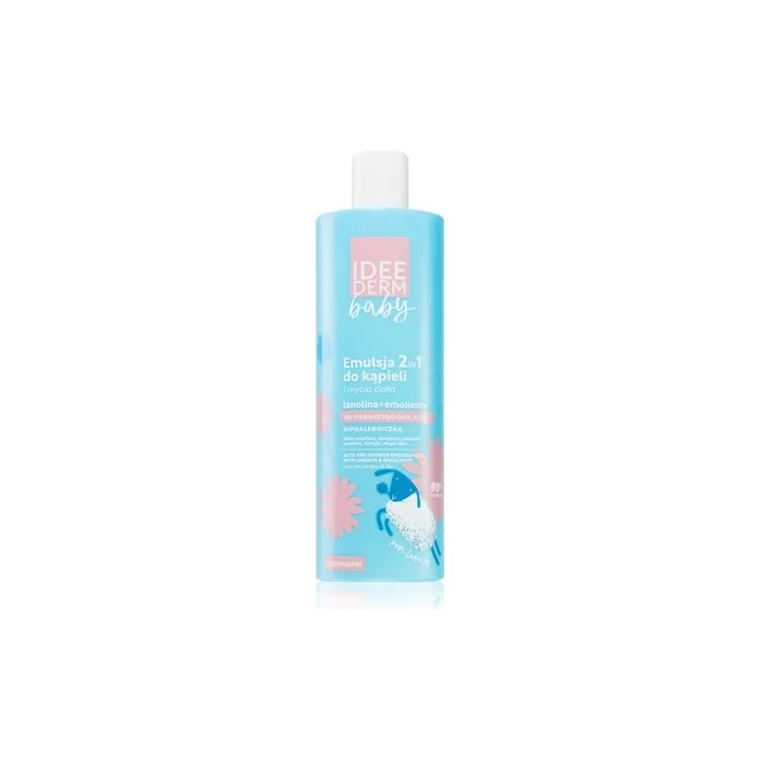 Idee Derm Baby Emulsion 2in1 For Bathing And Body Wash 400 Ml
