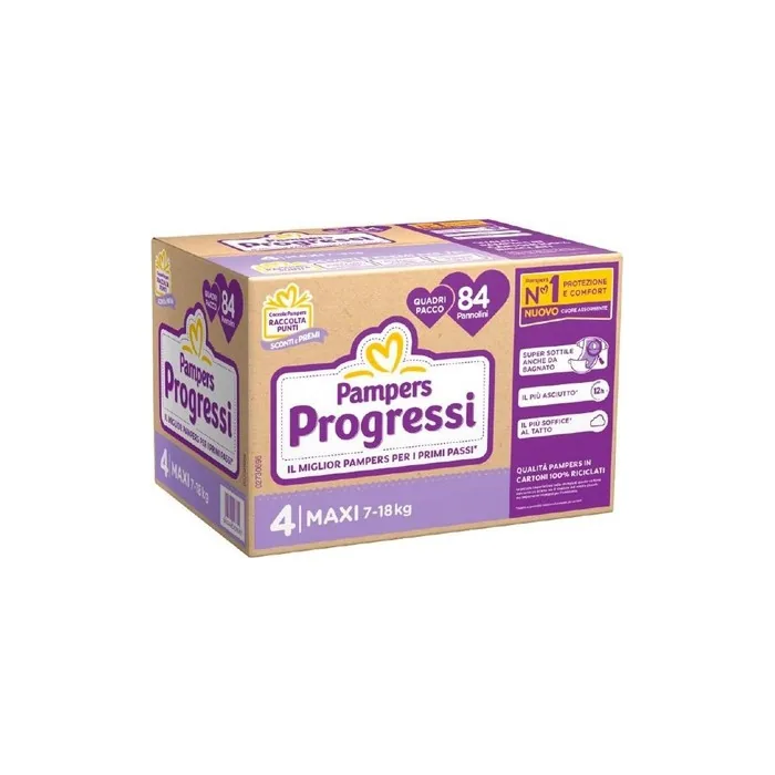 Pampers Progressi Maxi Diapers Size 4 7-18 Kg