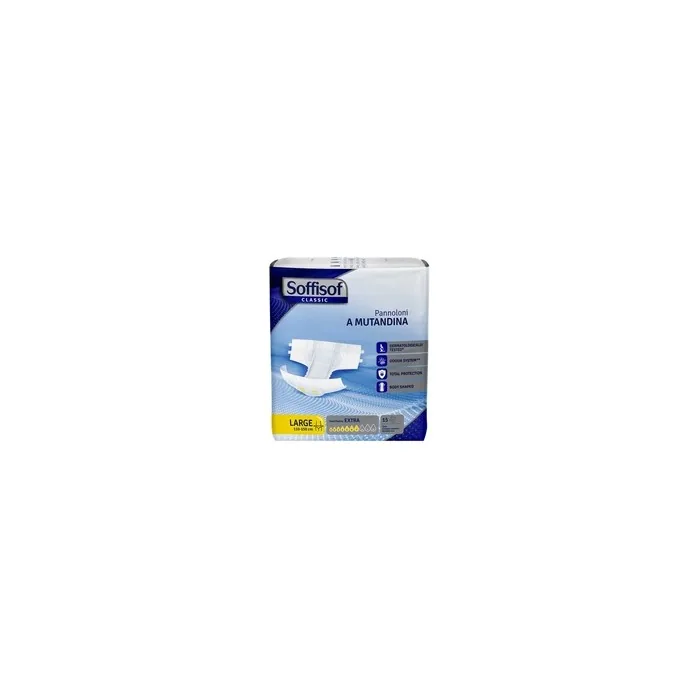 Soffisof Classic Diapers Size Large