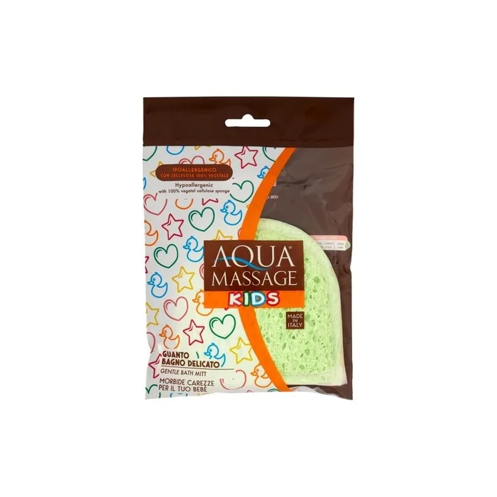 Aqua Massage Kids Gentle Hypoallergenic Bath Glove