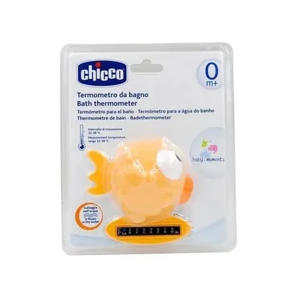 Chicco Bath Thermometer for Infants Orange Fish