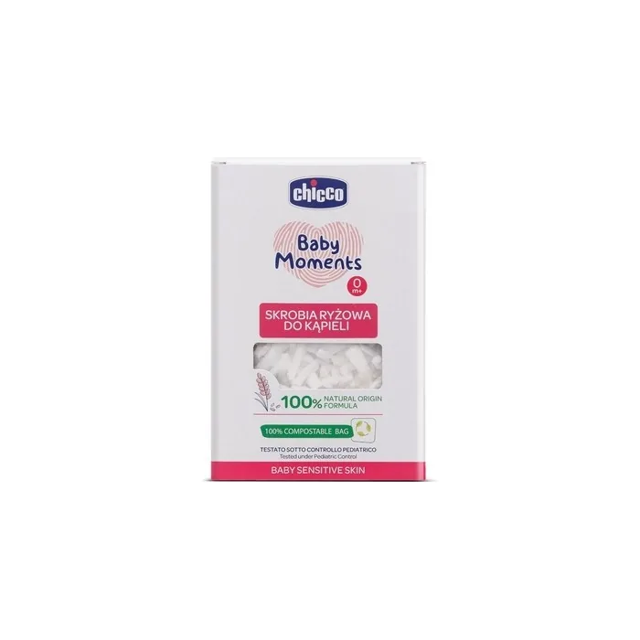 Baby Moments Organic Rice Starch For Bathing 0 Months+ 250g