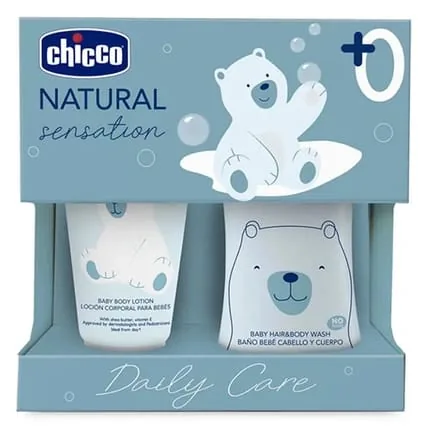 Chicco Chicco Natural Sensation Hygiene & Bath Set 2 Pieces