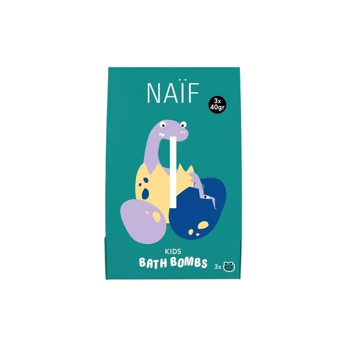 Naf Bath Ball for Children - Crackling Bath Fun Gentle Formula