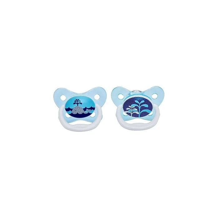 Dr Brown's Prevent Pacifiers 0 To 6 Months Blue Pack Of 2