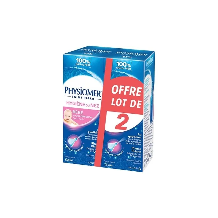 Opella Healthcare Physiomer S Baby Nasal Spray 2 Fluid Ounces 115 Milliliters