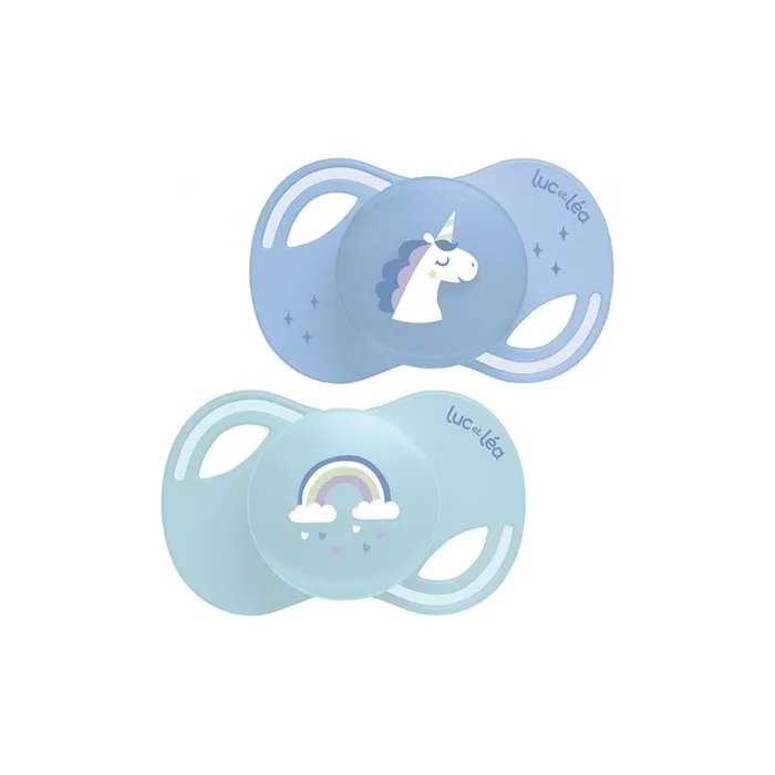 Luc et Léa Anatomically Shaped Pacifiers - Pack of 2