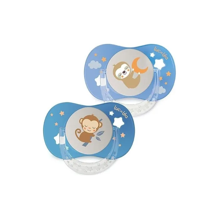 Luc Et Lea Essential Night Pacifiers for 18 Months and Up