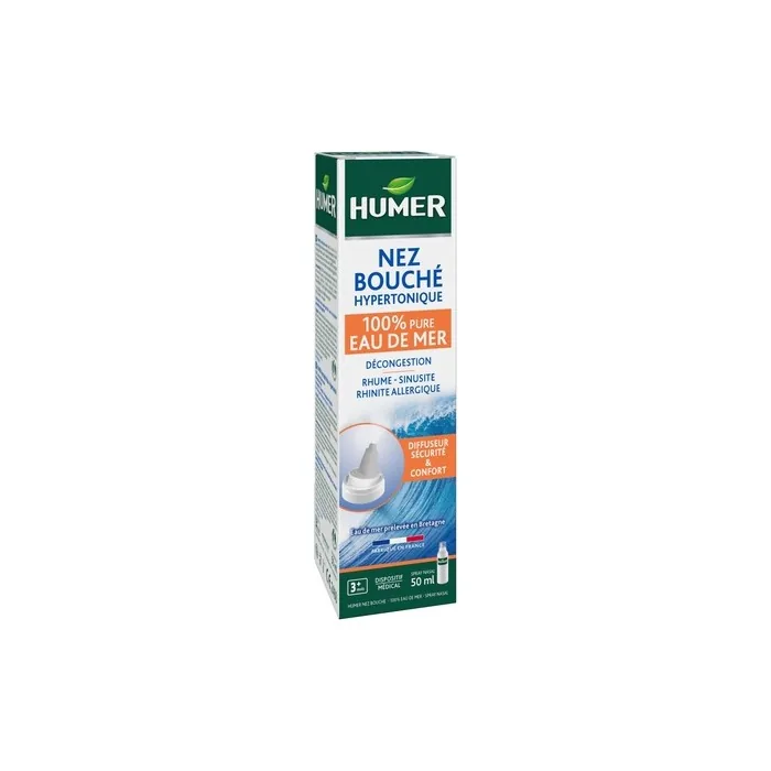 Humer Blocked Nose Hypertonic Baby & Child 50ml - Nasal Care For Babies And Children