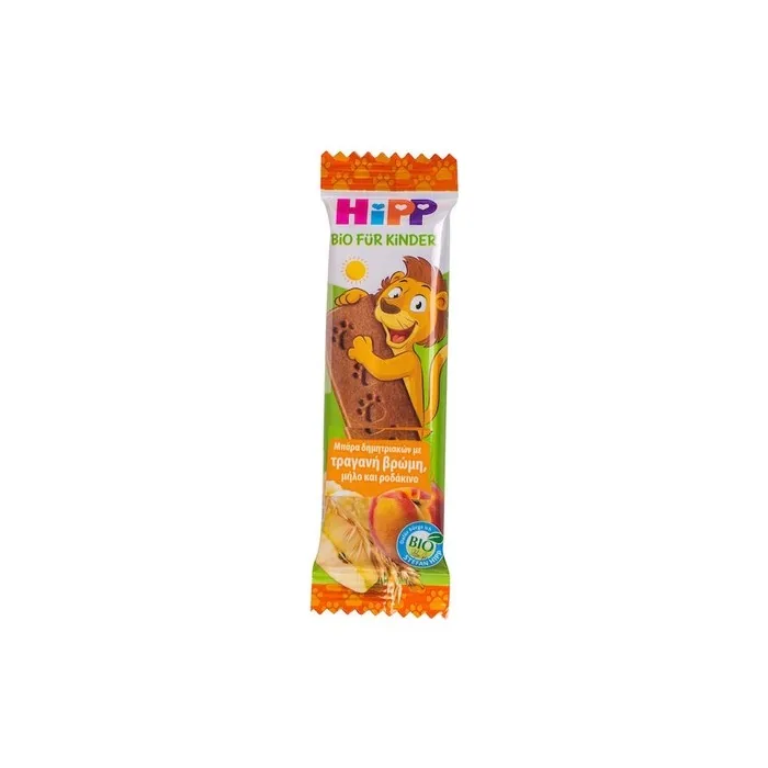 Hipp Children's Oat Bar Apple Peach From 1 Year 20g