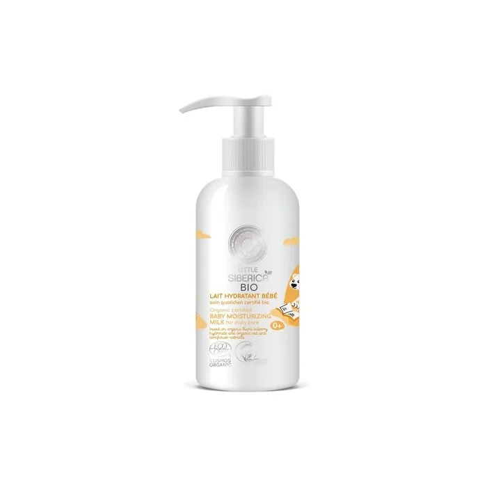 Natura Siberica Little Siberica Organic Certified Baby Moisturizing Milk for Daily Care 250ml