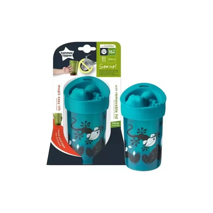 Tommee Tippee Explora No Knock Cup Blue 300ml For 18 Months And Older