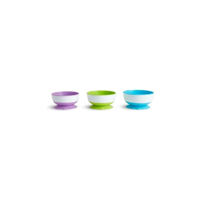 Munchkin Stay Put Suction Cups 3-Pack Blue/Green/Purple Suction Cups 3-Pack