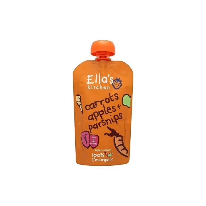 Ella's Kitchen Organic Carrot, Apple, Parsnip 120g