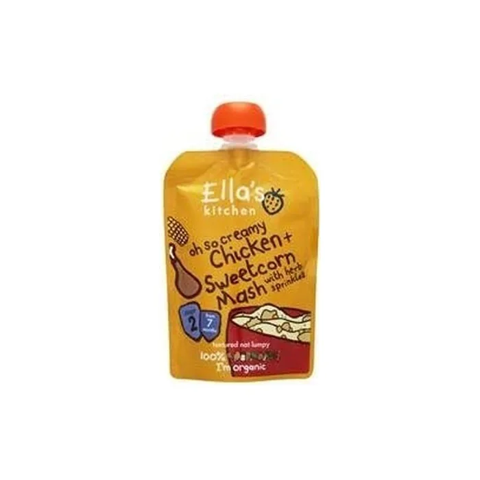 Ellas Kitchen S2 Chicken N Sweetcorn Mash 130g X 6 Pack Of 6