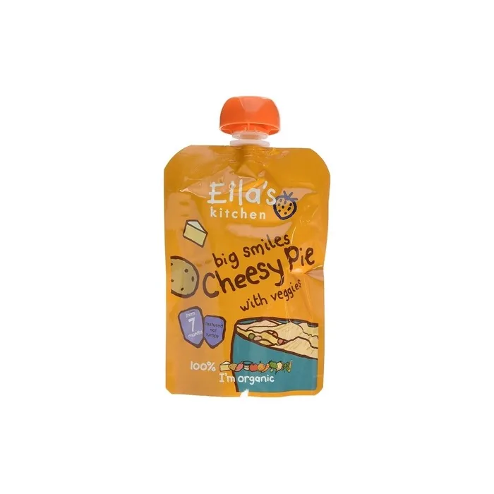 Ella's Kitchen Stage 2 From 7 Months Organic Cheese Pie 130 G Pack Of 6