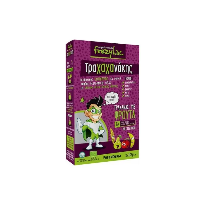 Frezylac Trachachanakis Organic Trahanas With Fruits 6 Months 2x165 Grams