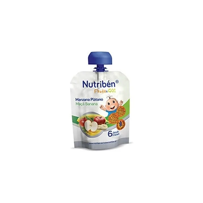Nutriben Fruit Go Apple And Banana 90 G