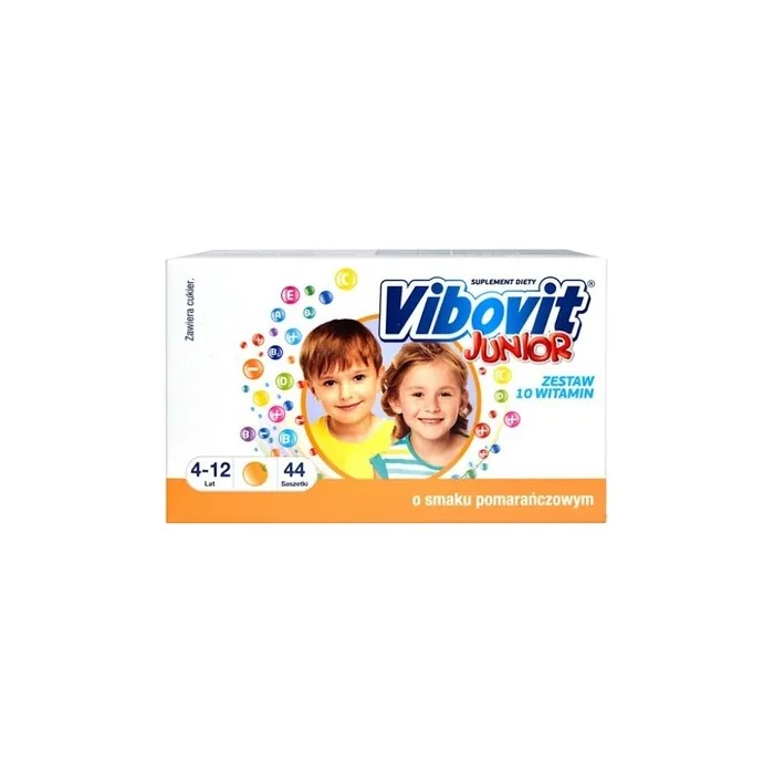 Vibovit Junior Orange Flavour 44 Sachets With Long Expiry Date