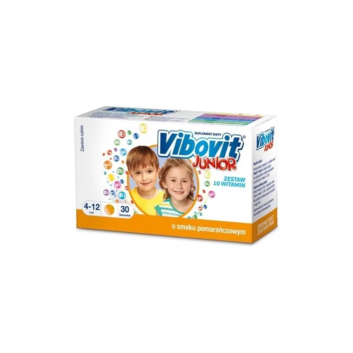 Vibovit Junior Orange Flavour 30 Sachets With Long Expiry Date