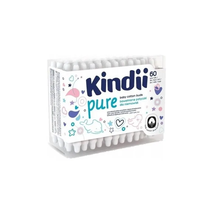 Kindii Baby Hygiene Swabs 60 Pieces
