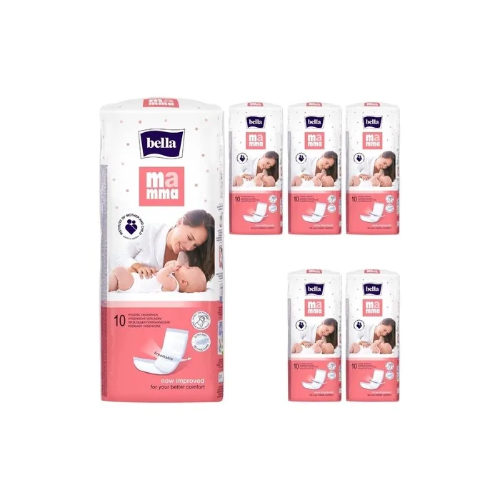 Bella Mamma Vlieswindeln Soft Pads for Postpartum Women 10 Diapers