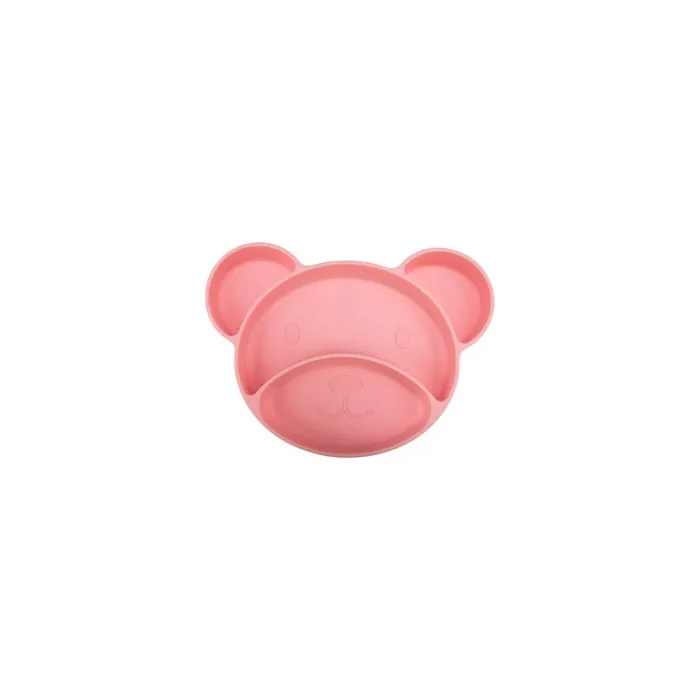 Canpol Babies Silicone Suction Trigeminal Plate Bear