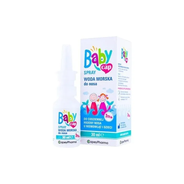 Baby Cap Spray Nose Sea Water For Infants 50ml