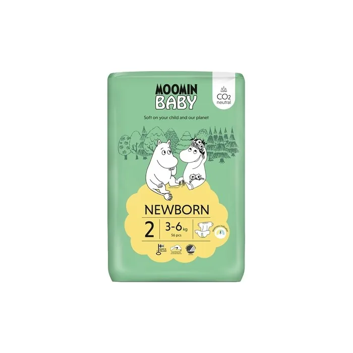 Moomin Baby Diapers Size 2 3-6 Kg