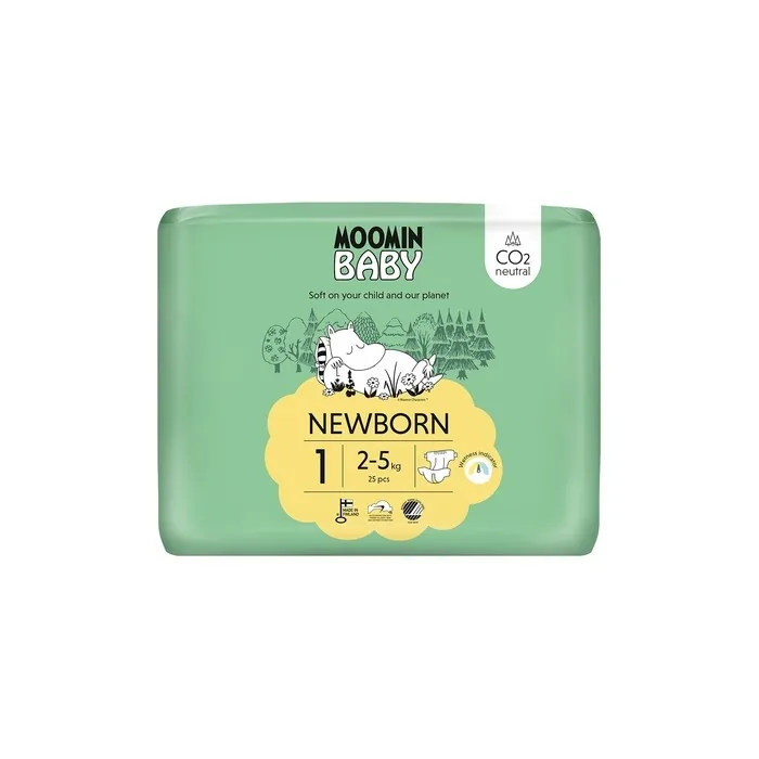 Moomin Baby Diapers Size 1 2-5 Kg