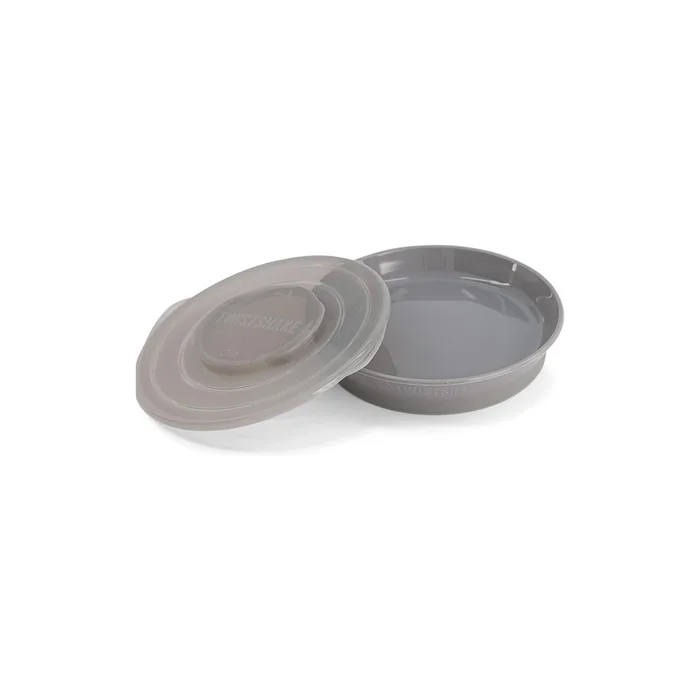 Twistshake Baby Plate BPA Free 6+ Months Pastel Blue