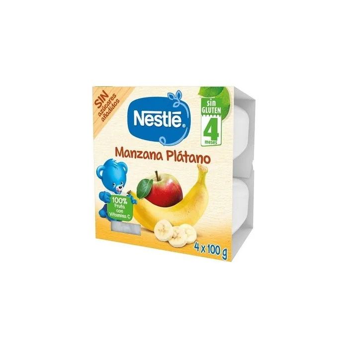 Nestle Pure Apple And Banana 4x100g
