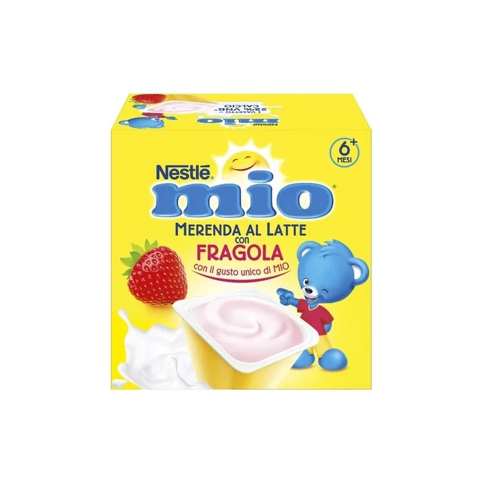 Nestlé My Strawberry Milk Snack 4 Jars 100g - Pack of 4