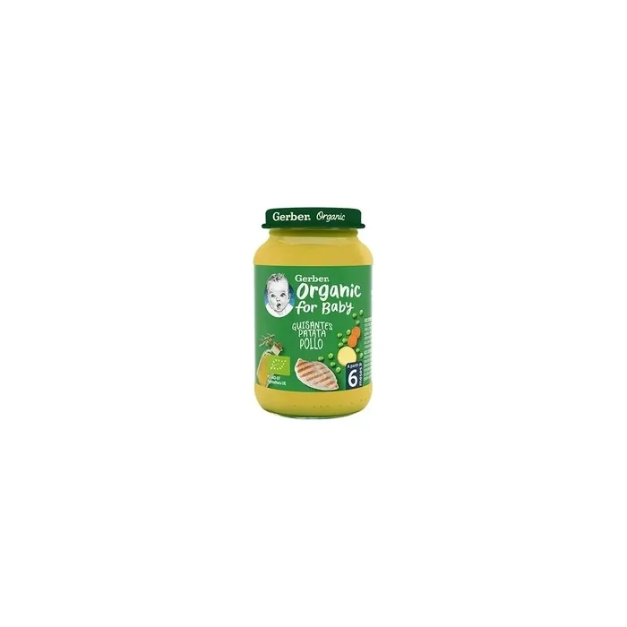 Gerber Organic Pea Potato Chicken 190g
