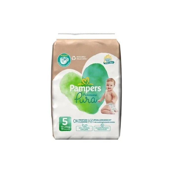 Pampers Pure Protection Max Size 19 Pieces