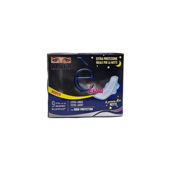 Absorbent in Lactifles Extra with Ali Lines - Pack of 9