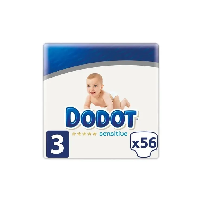Dodot Dodot Sensitive T3 56 Units