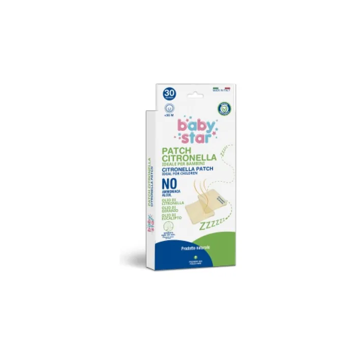 Babystar Nat Patch Citronella - Natural Citronella Patch