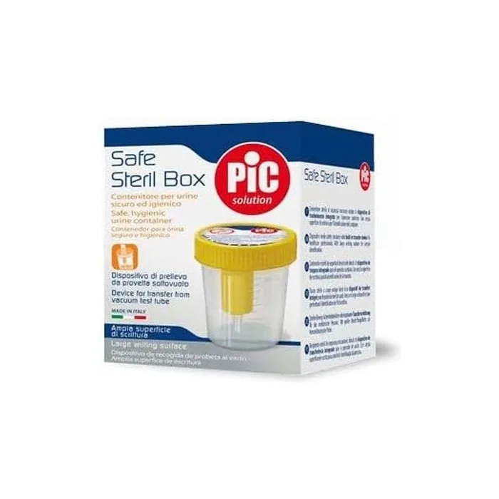 Pic Safe Steril Box Urine Container Vacuum Collection 100ml