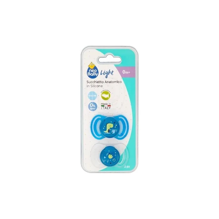 Neobaby Succsil0m Blu Pz2 Pacifiers