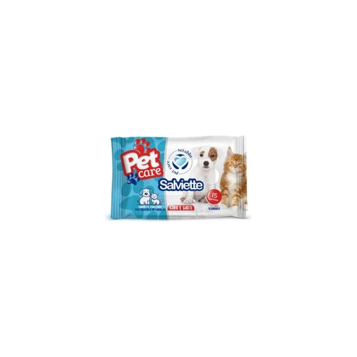 Setablu Animal Cleaning Wipes 15 Pcs