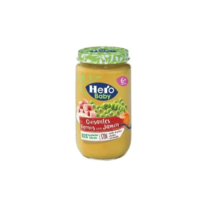 Baby Jar Hero Ham Peas [235 Gr