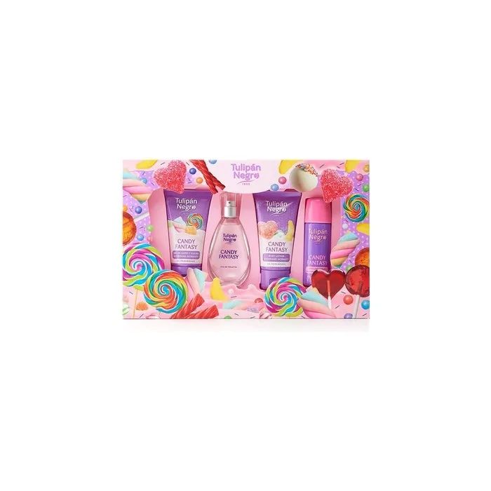Black Tulip Candy Fantasy Gift Set Morado