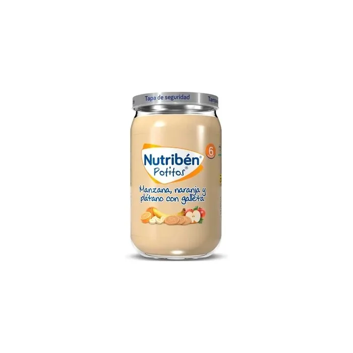 Nutriben Nutribn Apple Orange Banana Banana And Biscuits Potito 235g