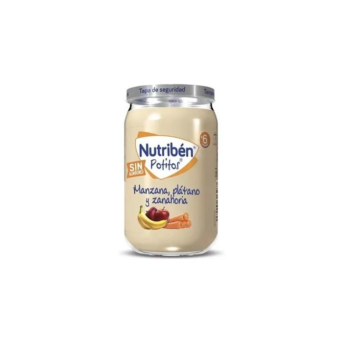 Nutriben Nutriben Jar Apple, Banana & Carrot 235 G