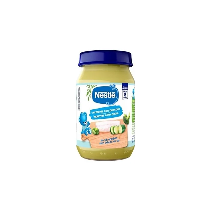 Nestle Jar Of Vegetables With Fish For Babies 8 Months 190g