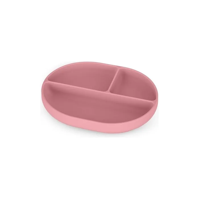 Petite&Mars Silicone Dinnerware Set for Children with Suction Cup BPA-Free