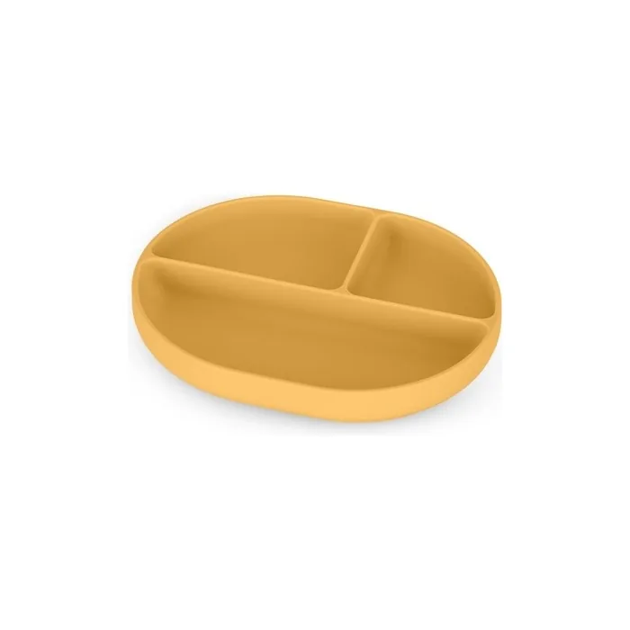 Petite&Mars Silicone Dinnerware Set for Children with Suction Cup - BPA-Free