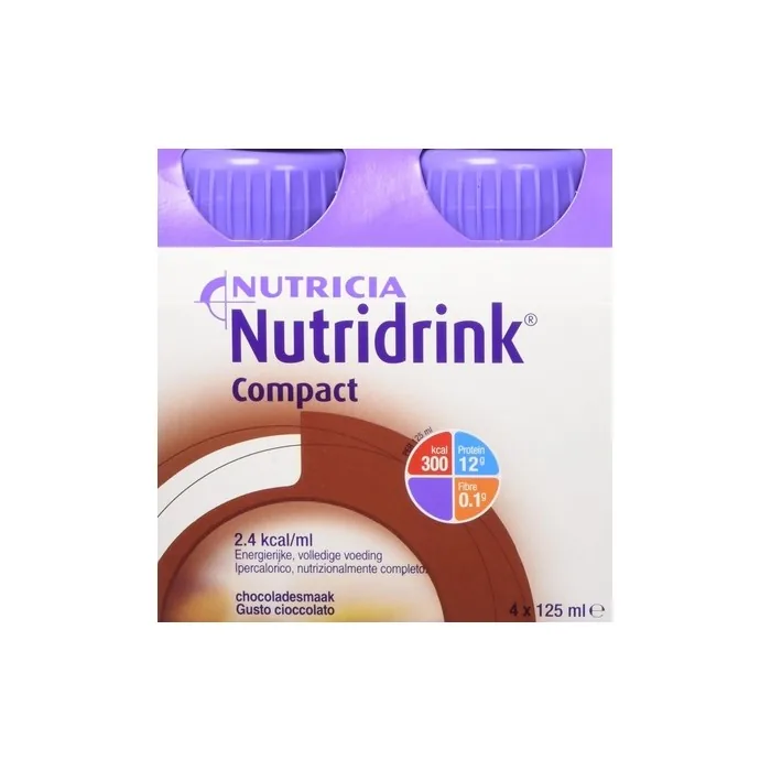 Nutridrink Compact Chocolate 125ml - Pack of 4