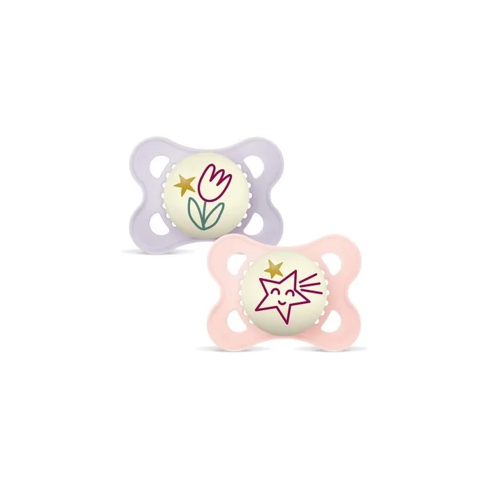 Mam Night Pacifier 26 Months Pink